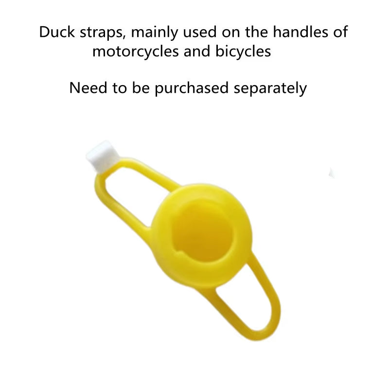 Car Broken Wind Helmet Small Yellow Duck Car Decoration Accessories Wind-Breaking Wave-Breaking Duck Cycling Ornament Goods Gift
